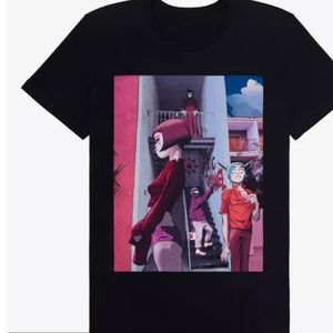 Gorillaz Band Graphic Tee Street Graffiti New Tags S Hot Topic